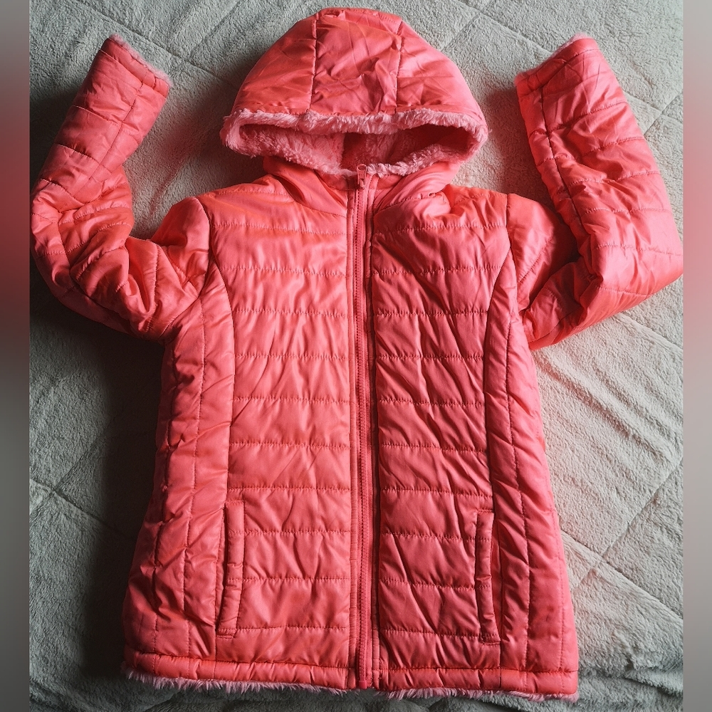 Warm revearsable jacket